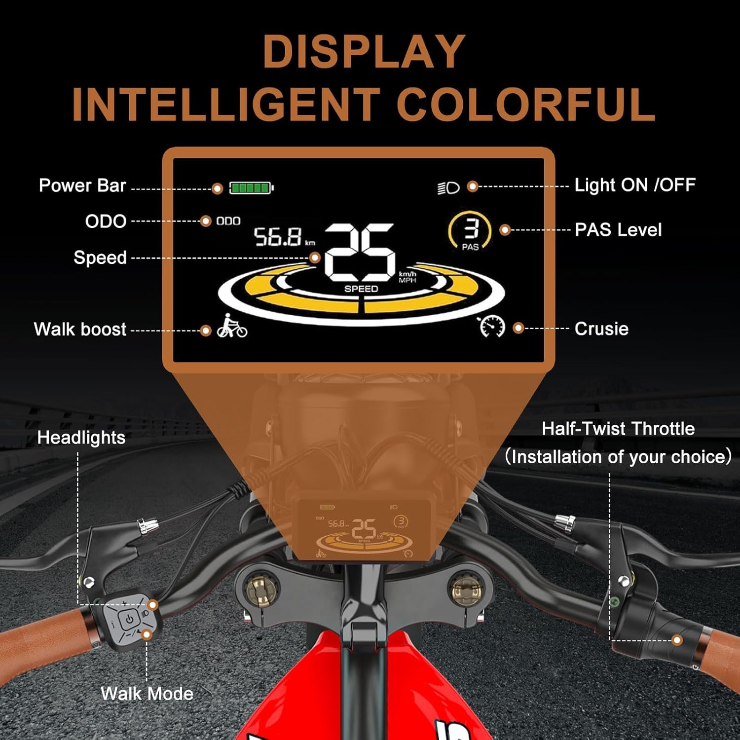 battery electric bicycle leather off road 26" fat tire mountain e bike battery electric bicycle leather off road 26" fat tire mountain e bike